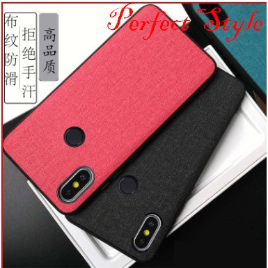 Ốp lưng xiaomi redmi note 6 pro vân vải jean bắt mắt