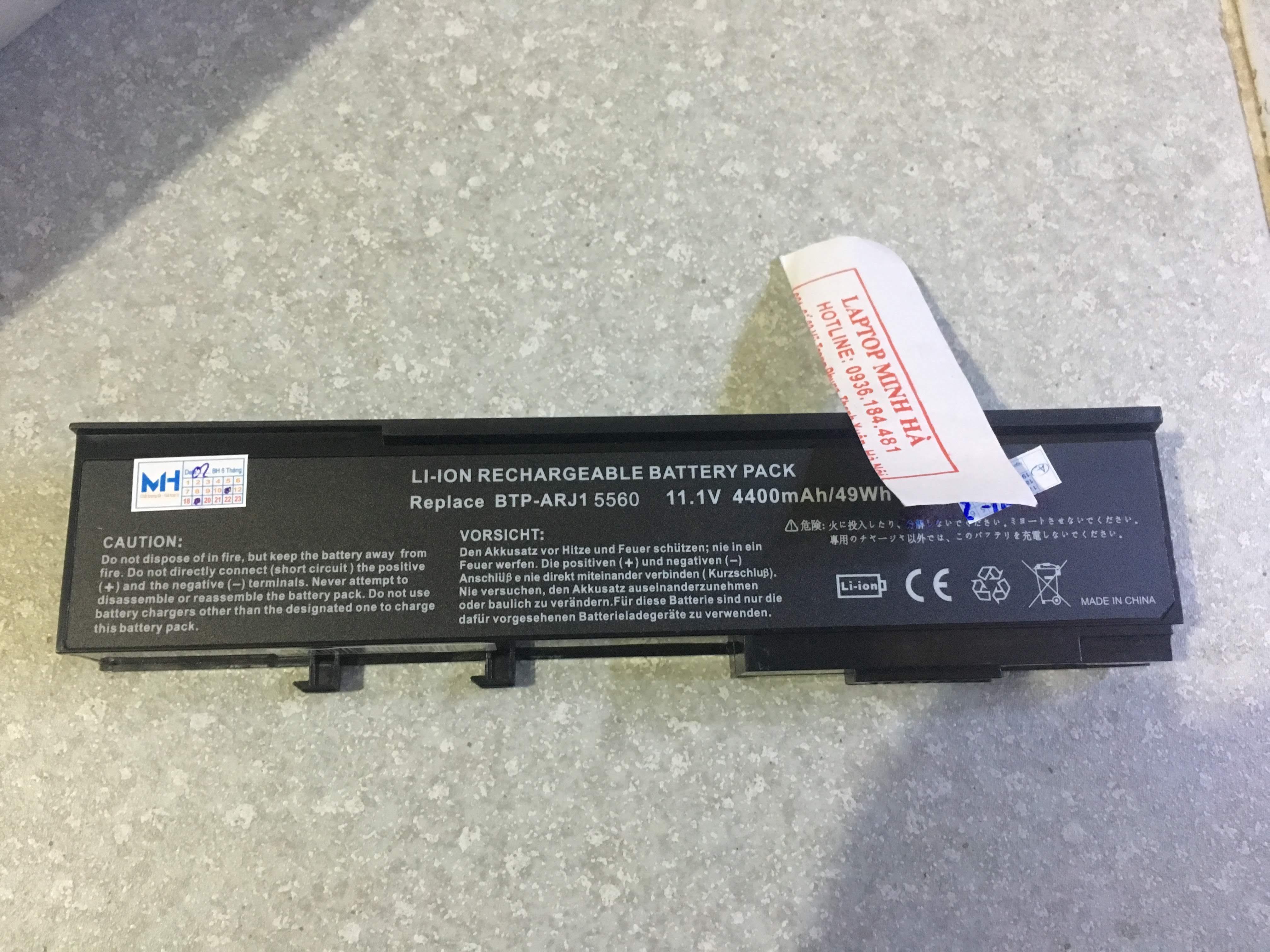 Pin laptop Acer TravelMate 4730 Series