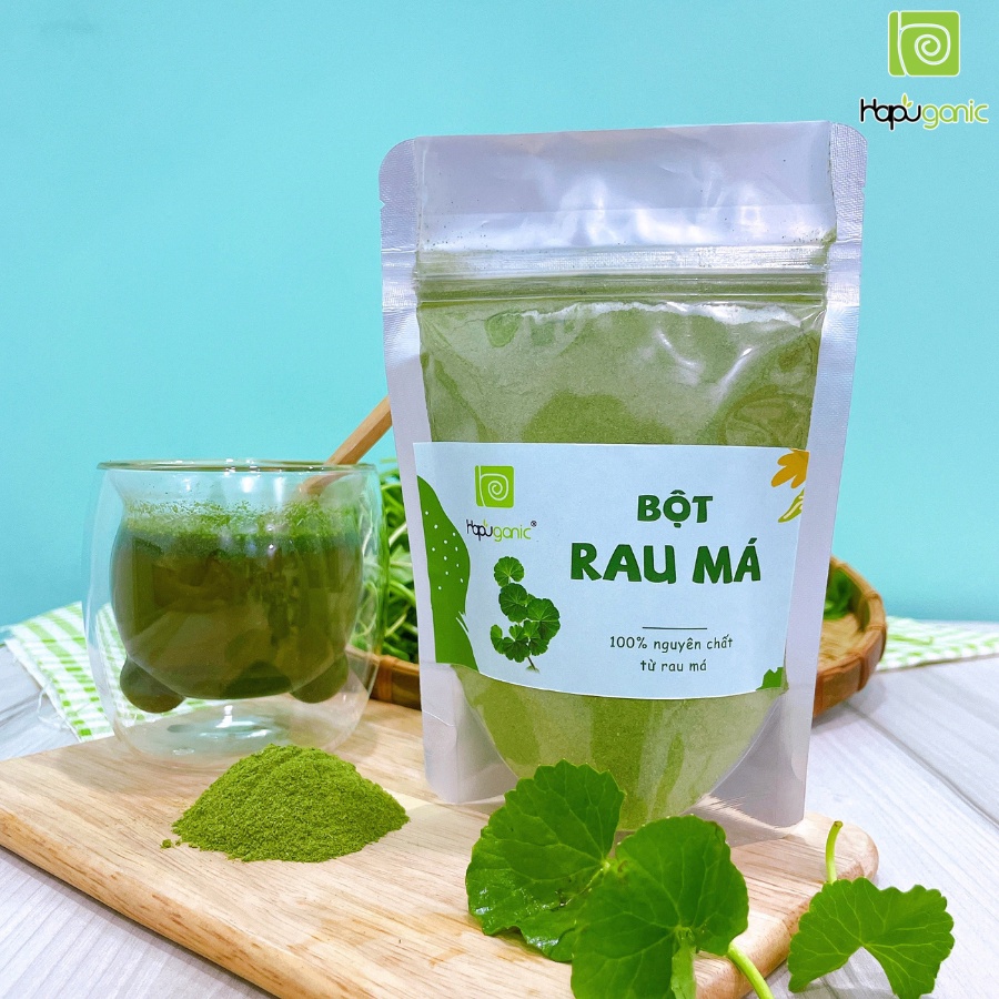 Bột Rau Má Sấy Lạnh Nguyên Chất Đắp Mặt Hapuganic