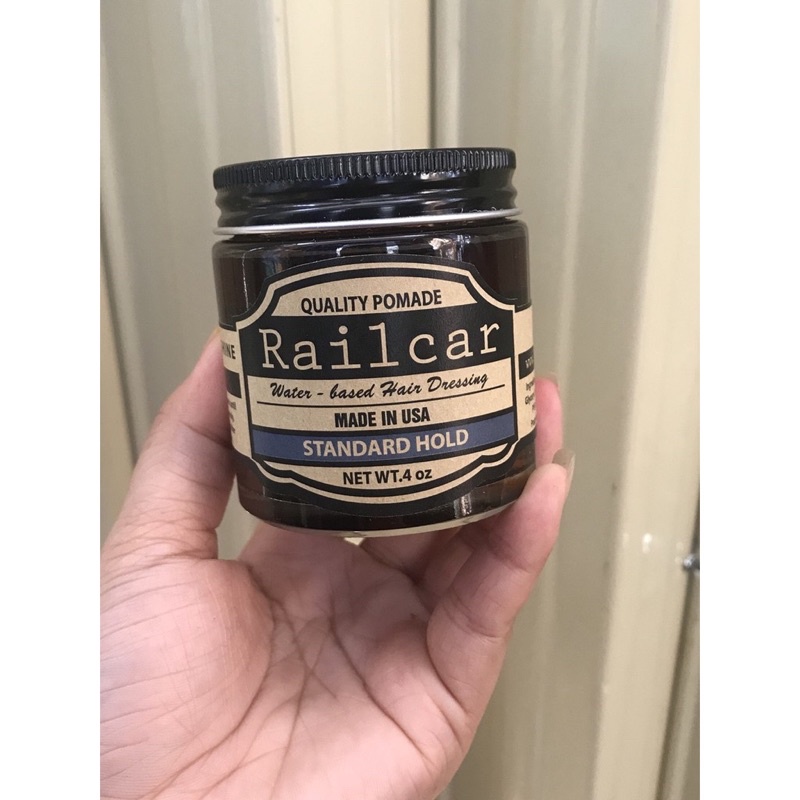 Sáp vuốt tóc Railcar Quality Pomade 100gr tạo kiểu giữ nếp cho tóc