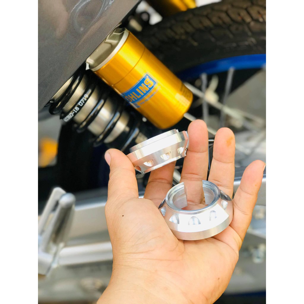 Tem OHLINS Dán Bình Dầu, Phuộc Sau Trong Suốt