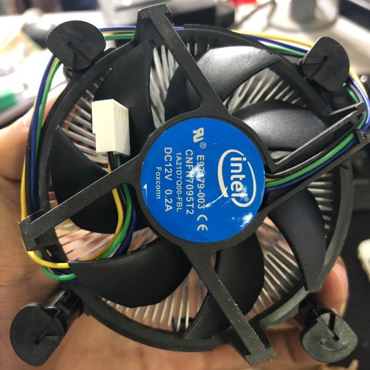 Quạt tản nhiệt cpu socket 1155 , 775 cũ bóc main