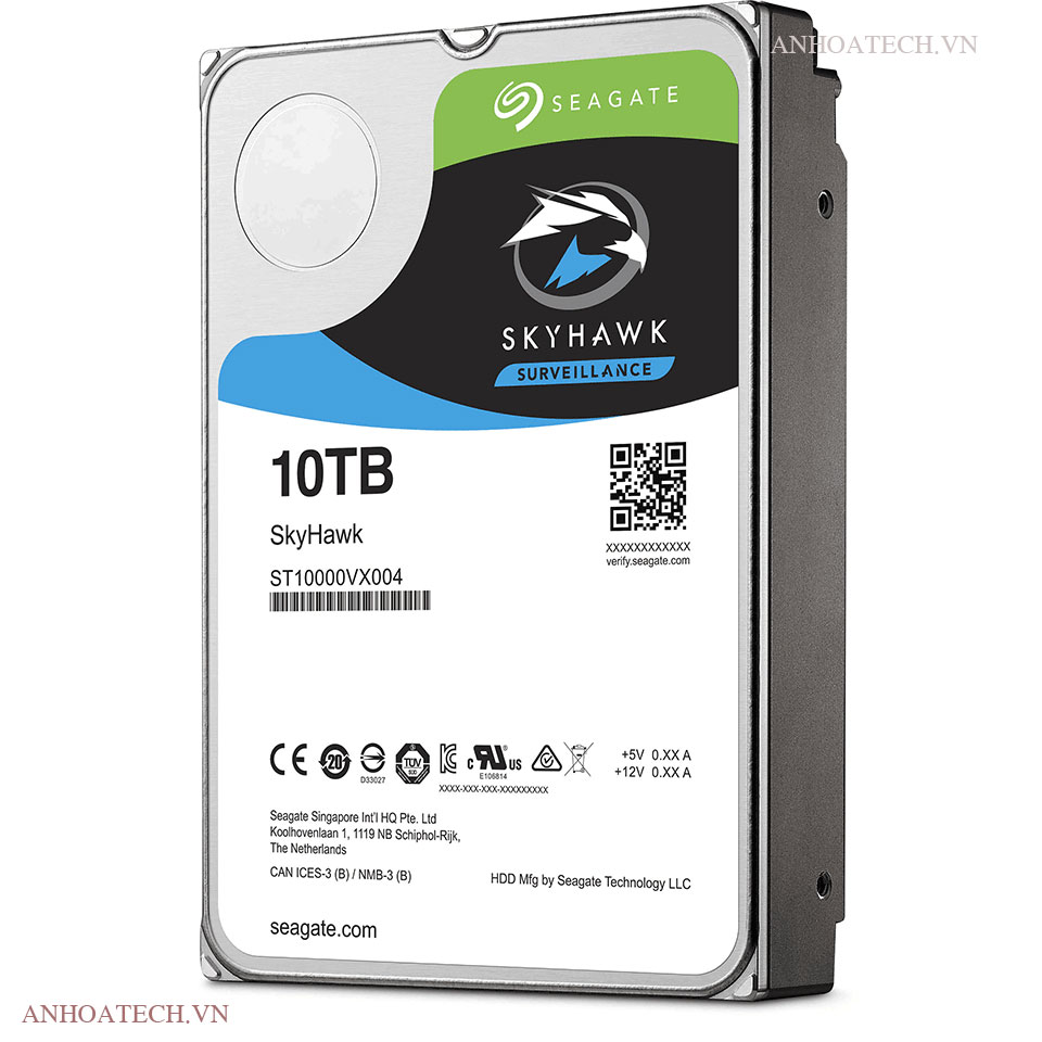Ổ cứng 10TB Seagate Skyhawk AL 7200 RPM