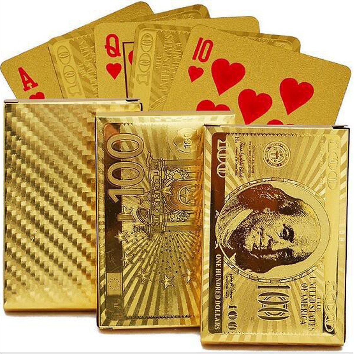 Bộ bài mạ vàng 24k cao cấp hot bài tây