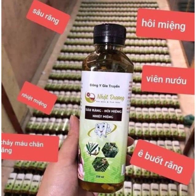 Thảo dược răng miệng NHẬT DƯƠNG/ SÂU ,SÚN ,NẤM RĂNG