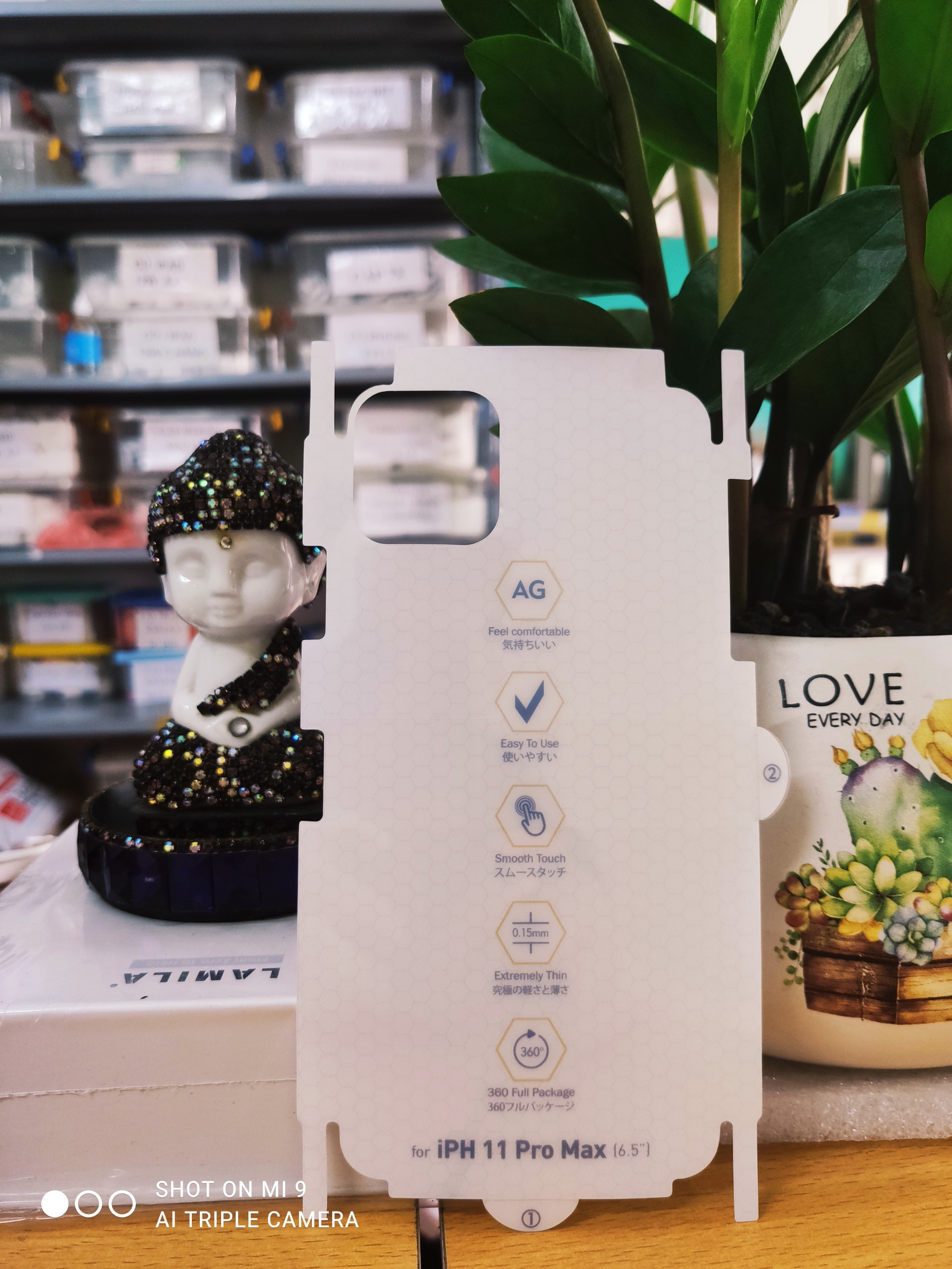 Miếng dán PPF mặt lưng iphone 11 / 11 pro/ 11 pro max tự phục hồi vết xước