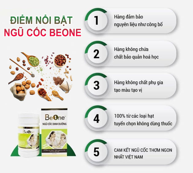 [Miễn Phí Ship| [HCM]Ngũ Cốc Dinh Dưỡng BEONE (Nguyên mã) - MI001