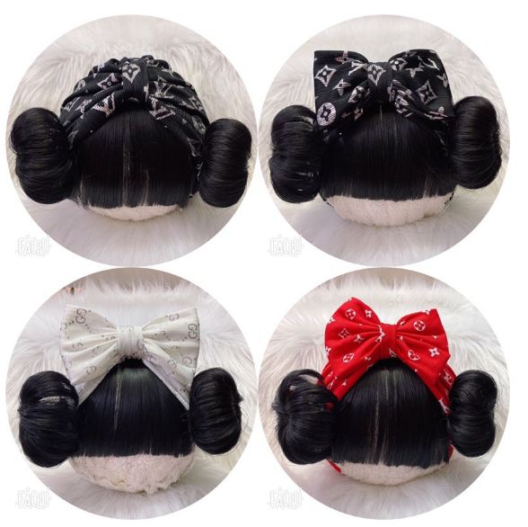 [HCM]Turban gắn tóc giả cực chất