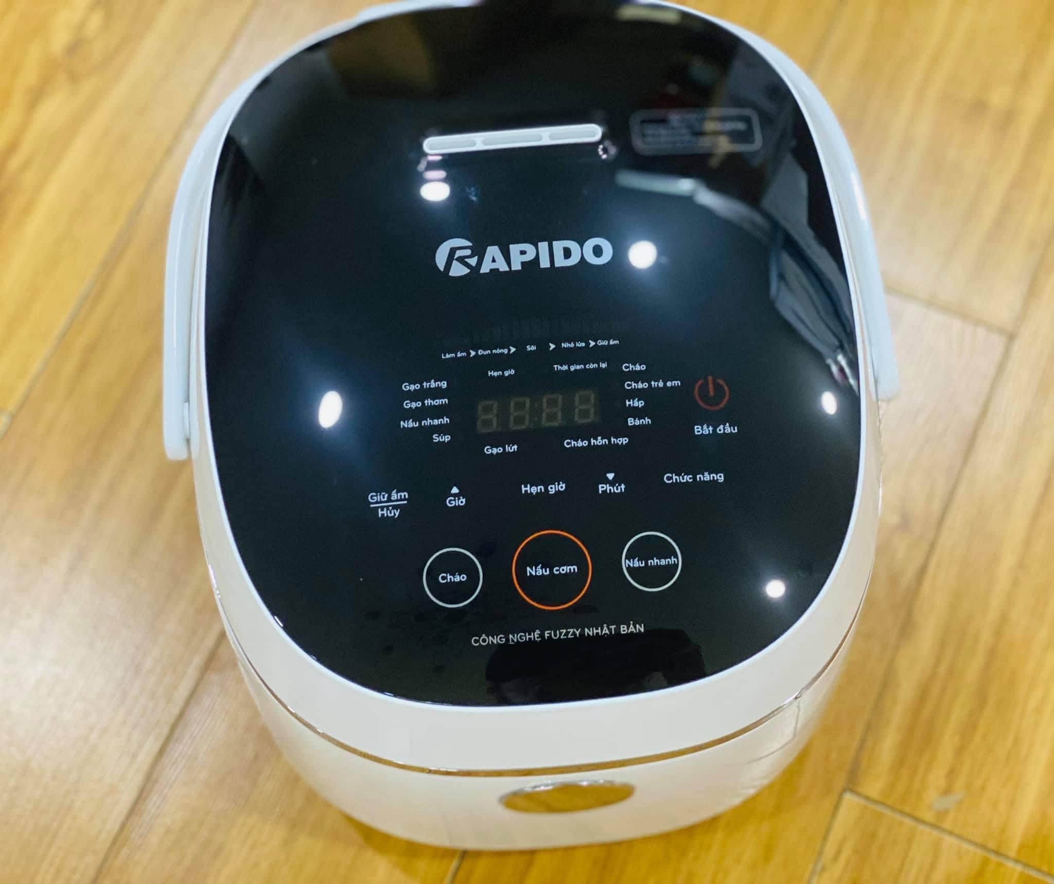 Nồi cơm điện tử Rapido RC-1.2D - 1,2 lít
