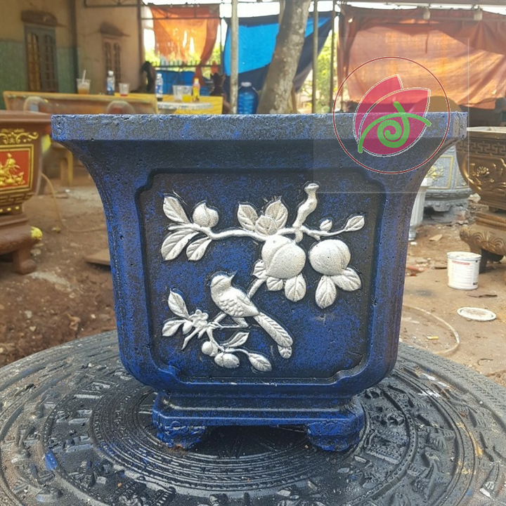 Sơn chậu nhũ bạc hệ nước 850g