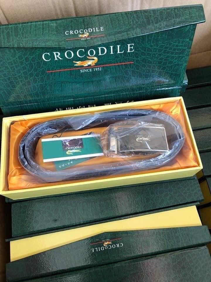 Thắt Lưng Cá Sấu Nam Cao Cấp Crocodile