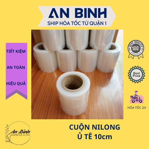 (Q1-HCM) Cuộn Nilong Ủ Tê 10cm - Màng Ủ tê Phun Xăm Chân Mày 6.6cm