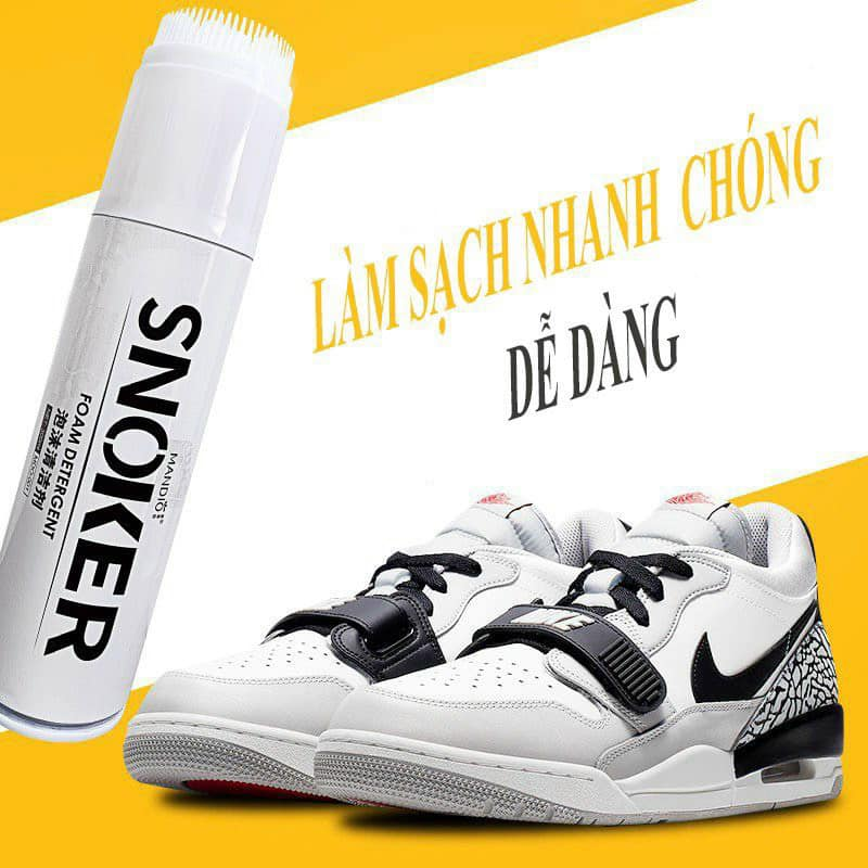Chai Xịt Bọt Làm Sạch Giày SNOKER