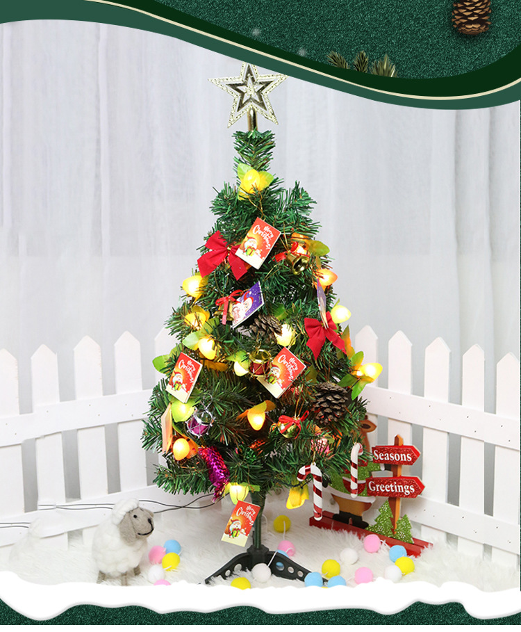 CÂY THÔNG NOEL FULL PHỤ KIỆN 60CM