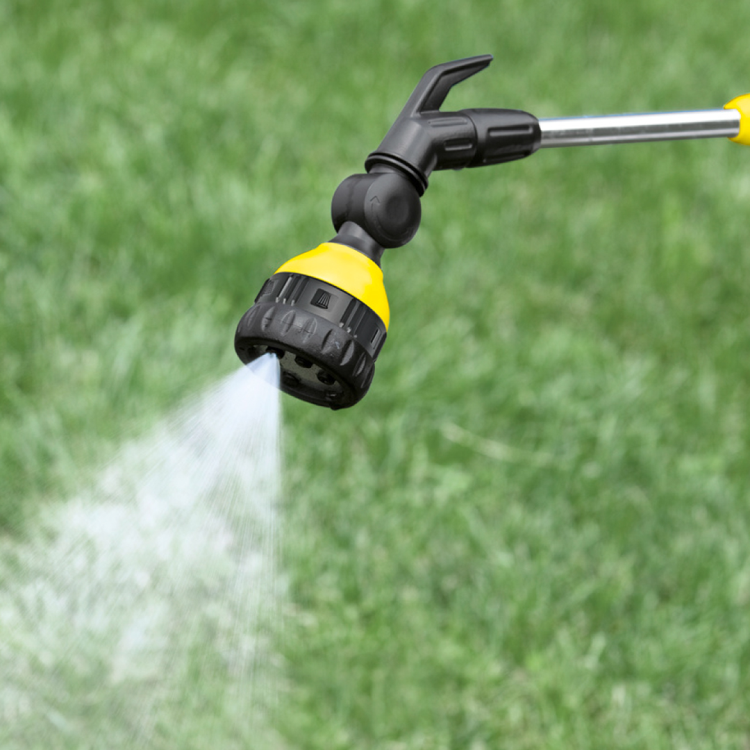 Karcher steel gardening spray Rod, composed of 6 adjustable water jet, flexible length adjustment