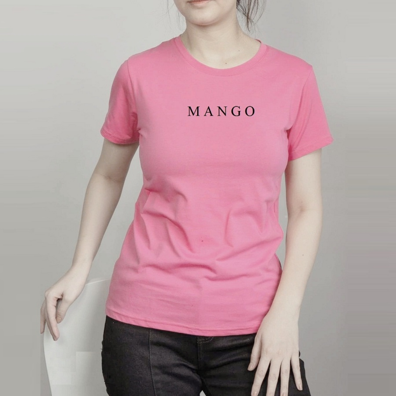 Áo Thun Nữ Mango Cổ Tròn MG01