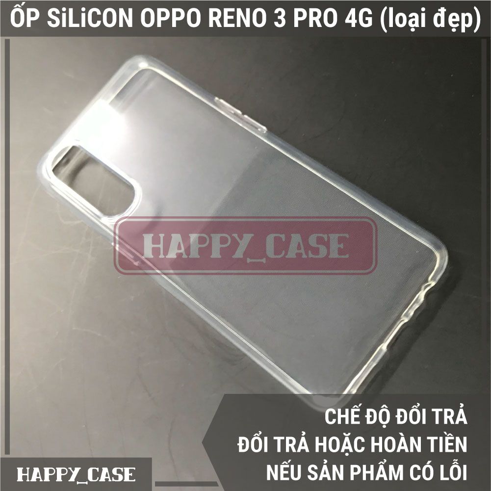 Ốp Điện Thoại OPPO RENO3 PRO 4G (LOẠI ĐẸP) Thin Transparent Silicon
