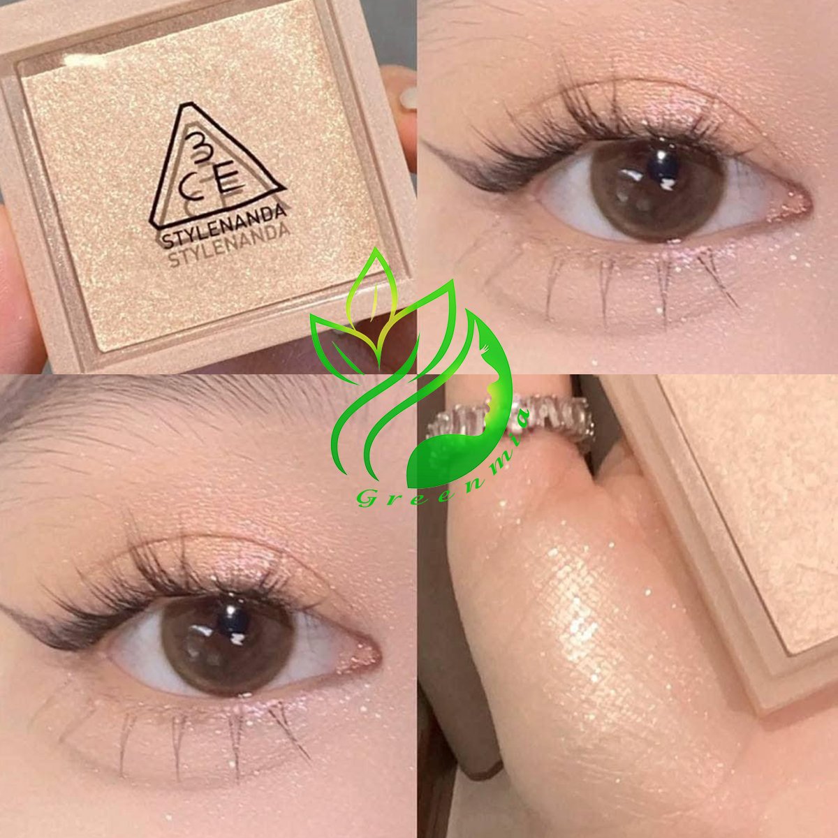 Phấn Bắt Sáng 3CE FACE HIGHLIGHTER Hộp Vuông 4,8g [CHECK HIDDEN TAG]