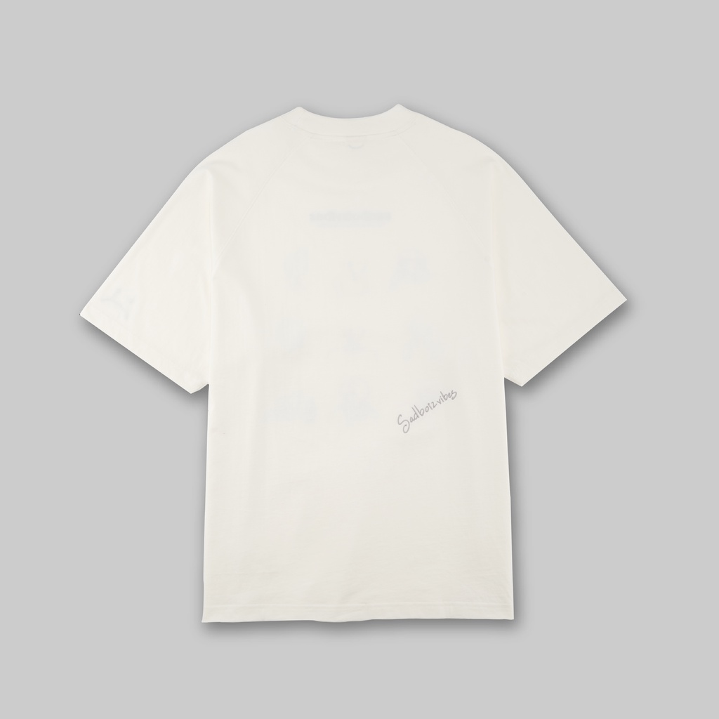 Áo thun SADBOIZ SADBOIZVIBES TOSS WHITE