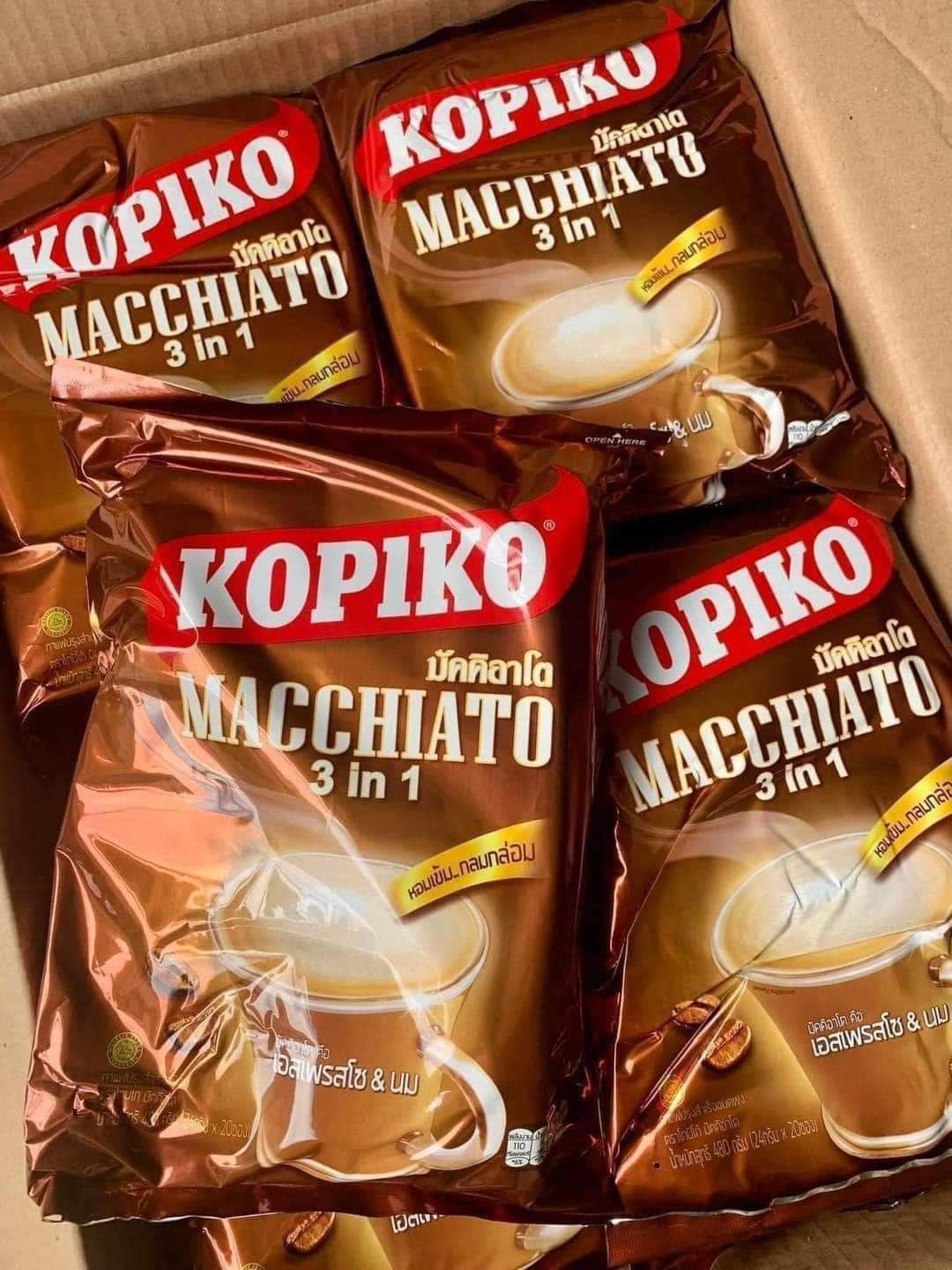 Cafe sữa Kopiko Thái Lan 72k/ bịch 20 gói