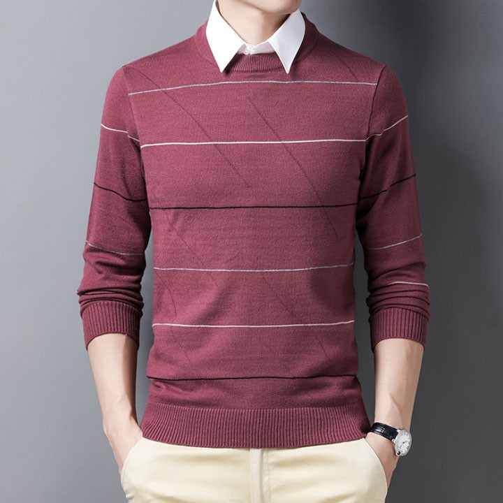 [Có Ảnh Thật] Áo len nam trẻ trung AN-001a