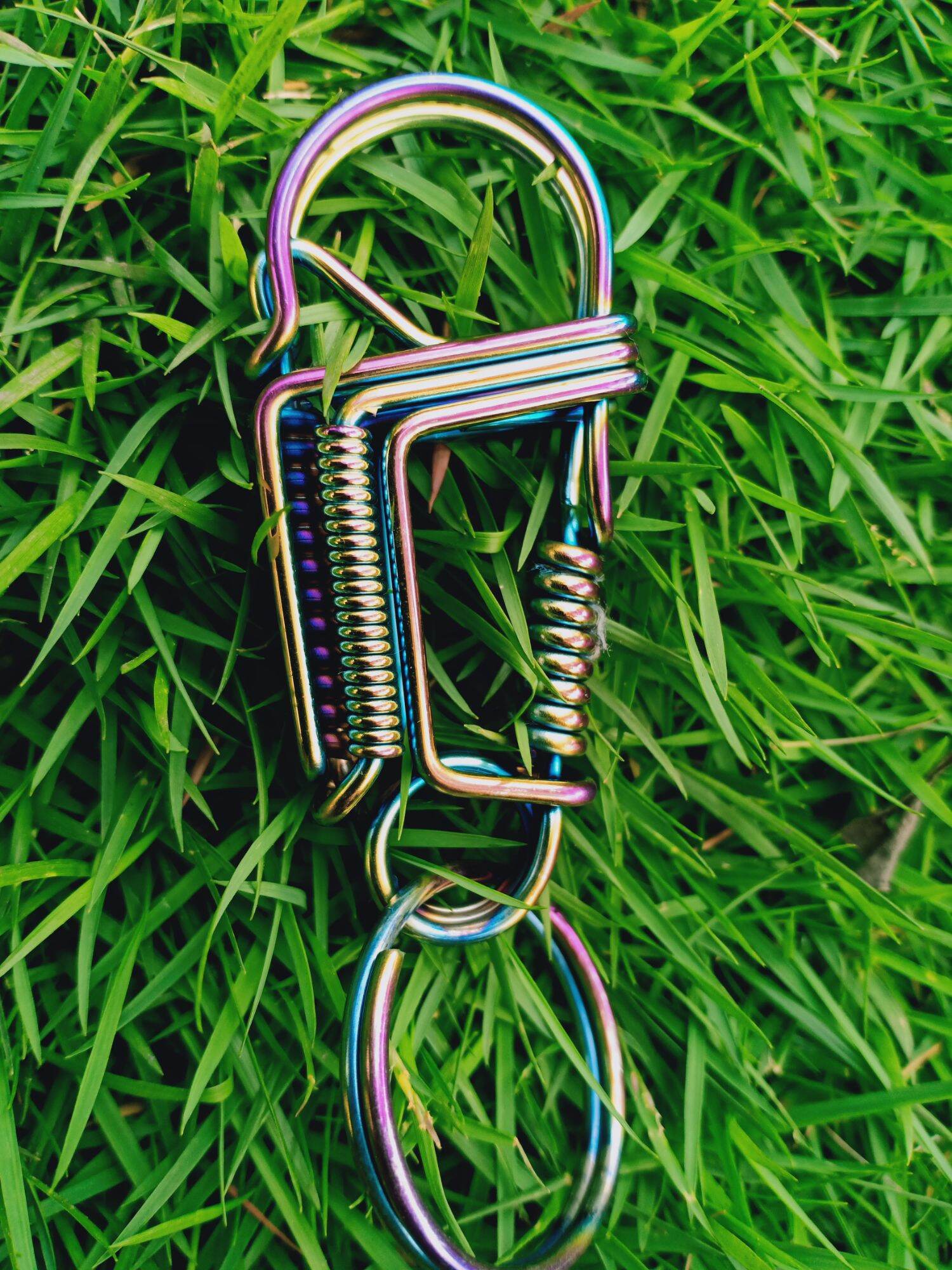 [FREESHIP MAX] [Thành Công móc khóa Inox] Móc khóa titan đẹp, bền