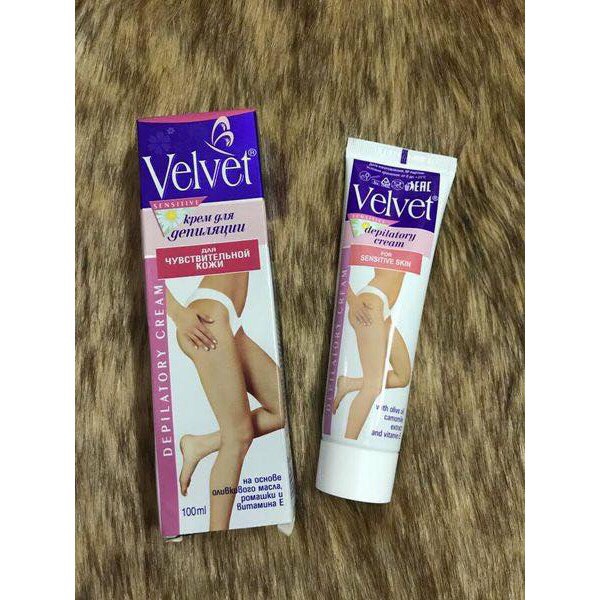 Kem tẩy lông Velvet Nga 100ml