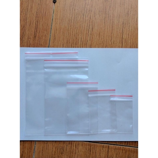Túi zíp chỉ đỏ (0,5kg-1kg/1size)