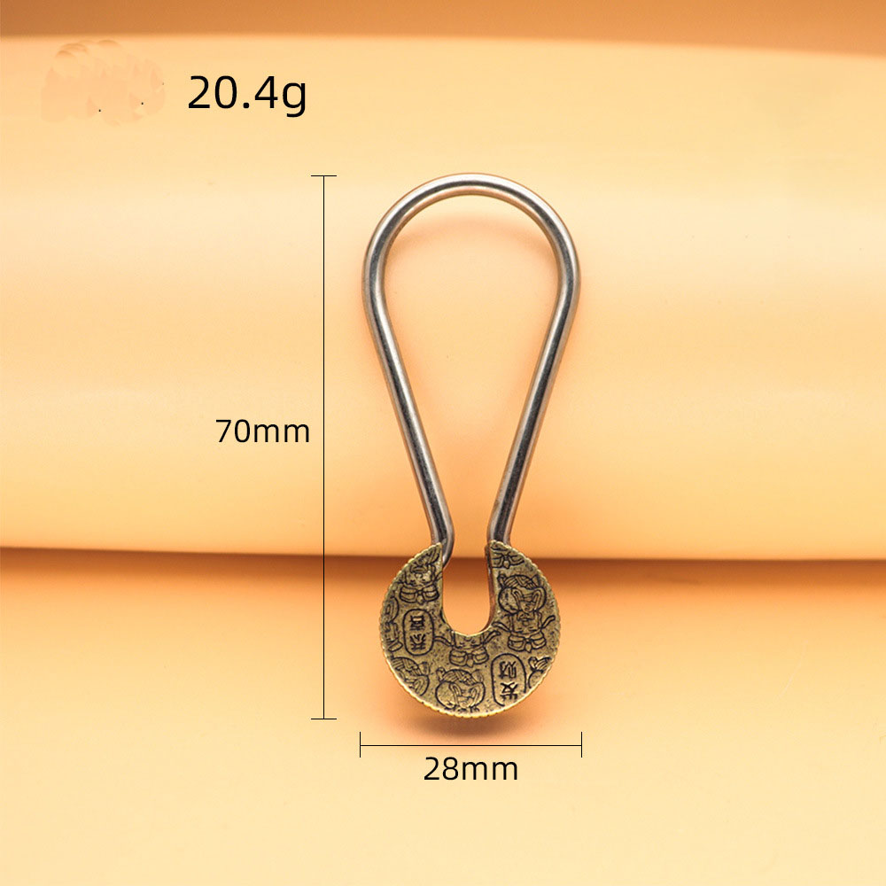 Móc khóa đồng thau hình rồng các loại may mắn bền đẹp.