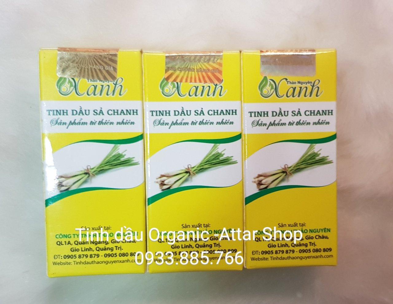 TINH DẦU SẢ CHANH 10ml