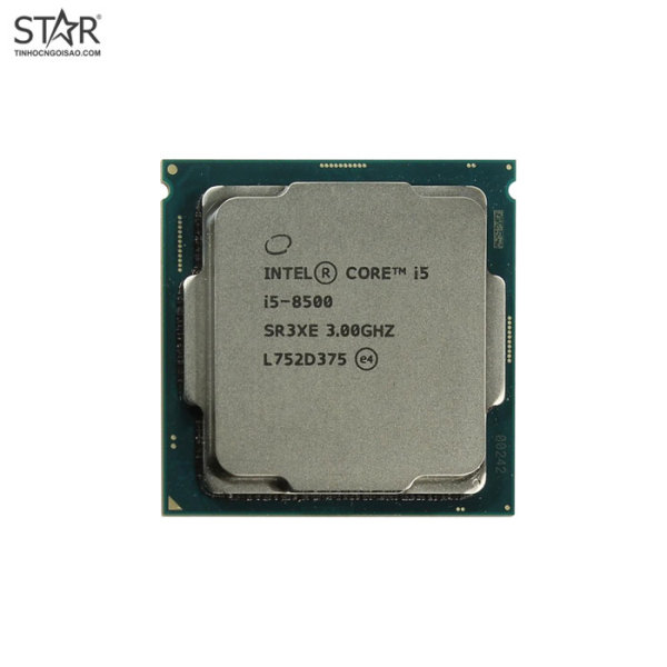 [HCM]CPU Intel Core i5 8500 (4.10GHz 9M 6 Cores 6 Threads) TRAY chưa gồm Fan