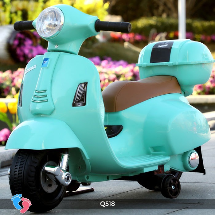Xe máy điện Vespa cao cấp cho bé