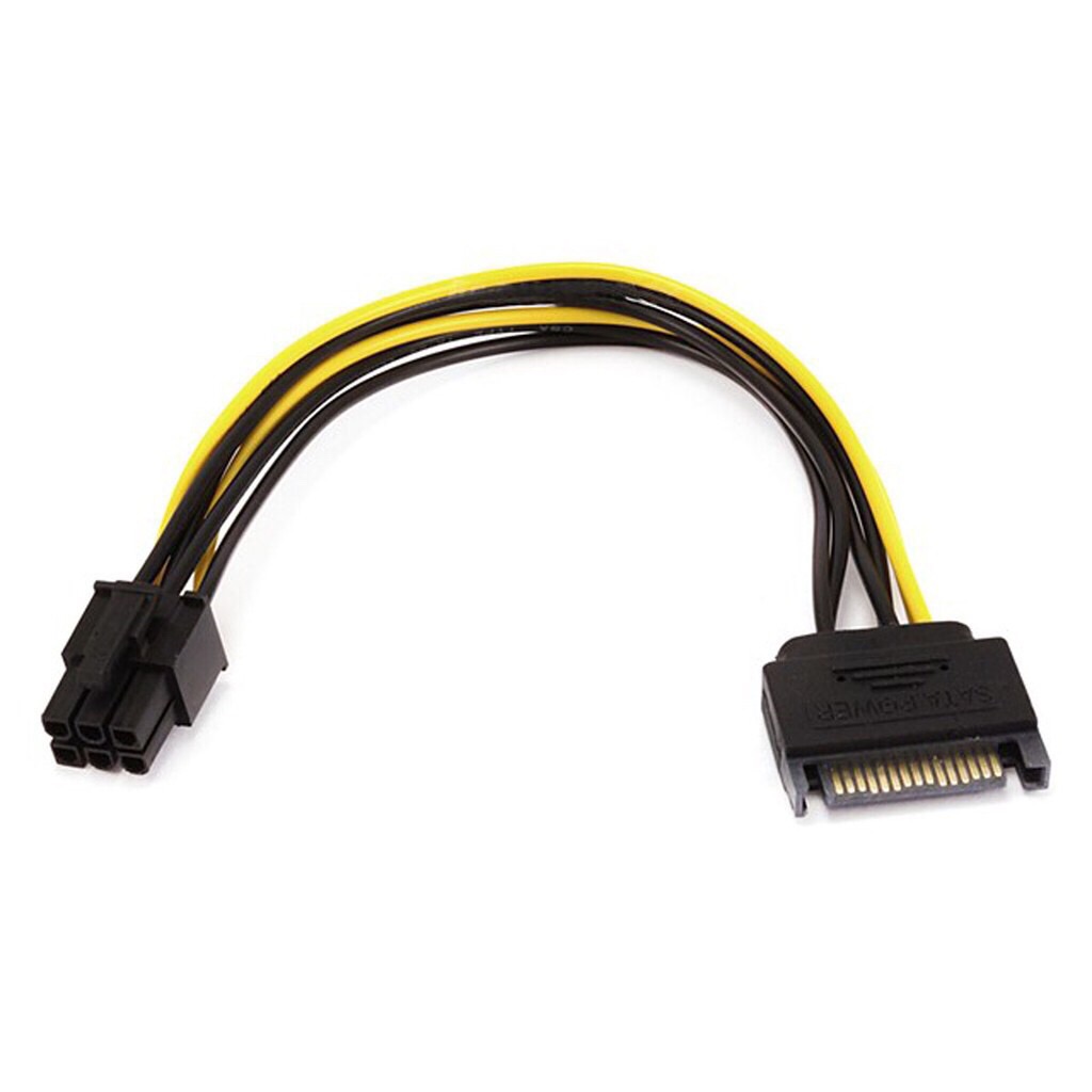 Cáp chuyển đổi nguồn SATA sang IDE 6Pin