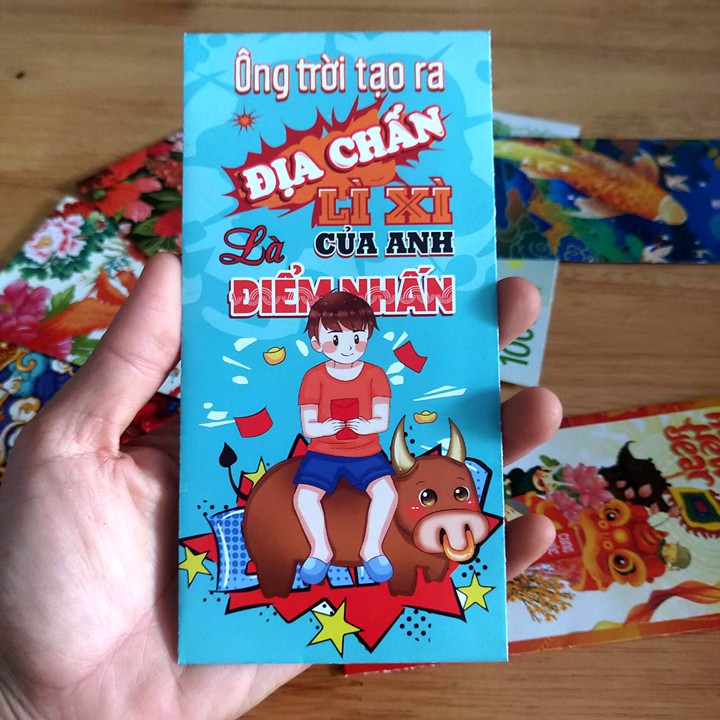 Red packets, maple red packets plaited, combo 50 cover cute