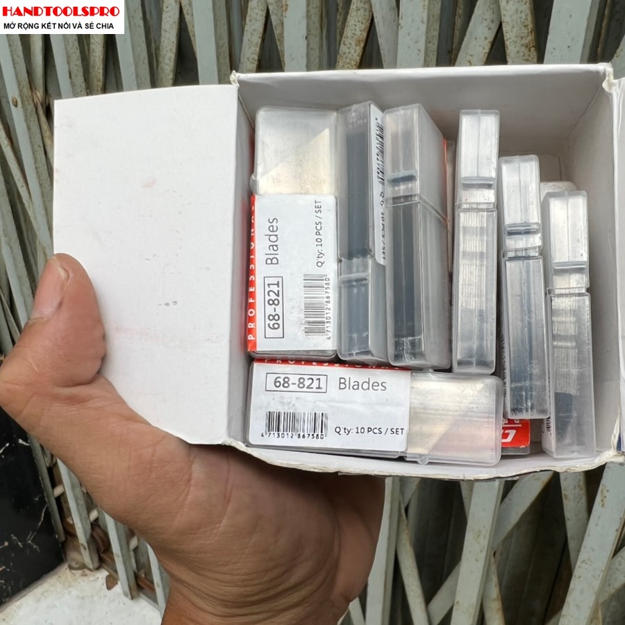 LƯỠI DAO RỌC DÂY CÁP CROSSMAN 68-821 ( Vĩ 10 lưỡi)