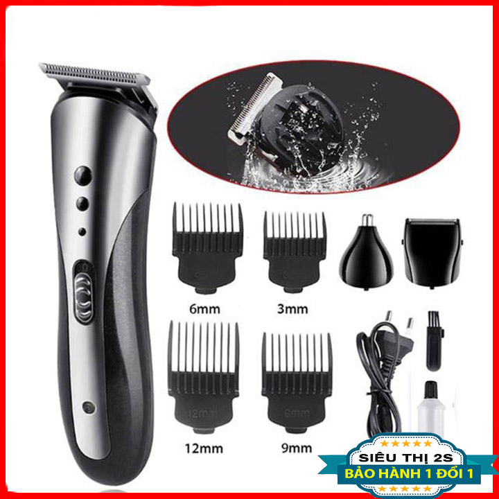 Tông Đơ Cắt Tóc Không Dây Đa Năng KM-1407