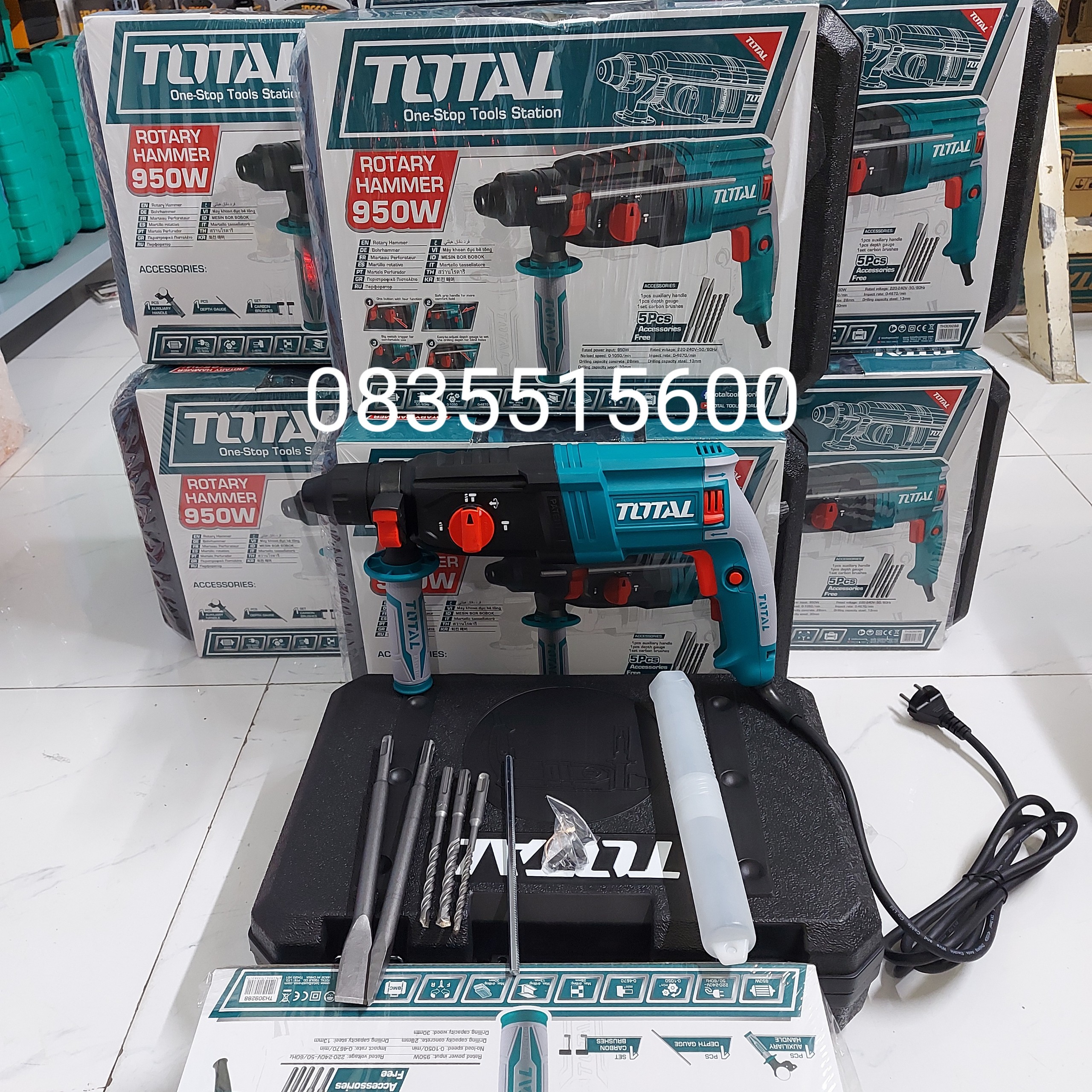 [HCM]MÁY KHOAN BÊ TÔNG 950W TOTAL TH309288