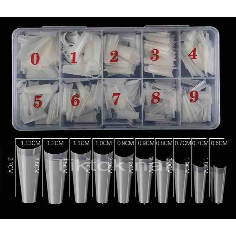 móng nối thang hộp 500 móng 💅