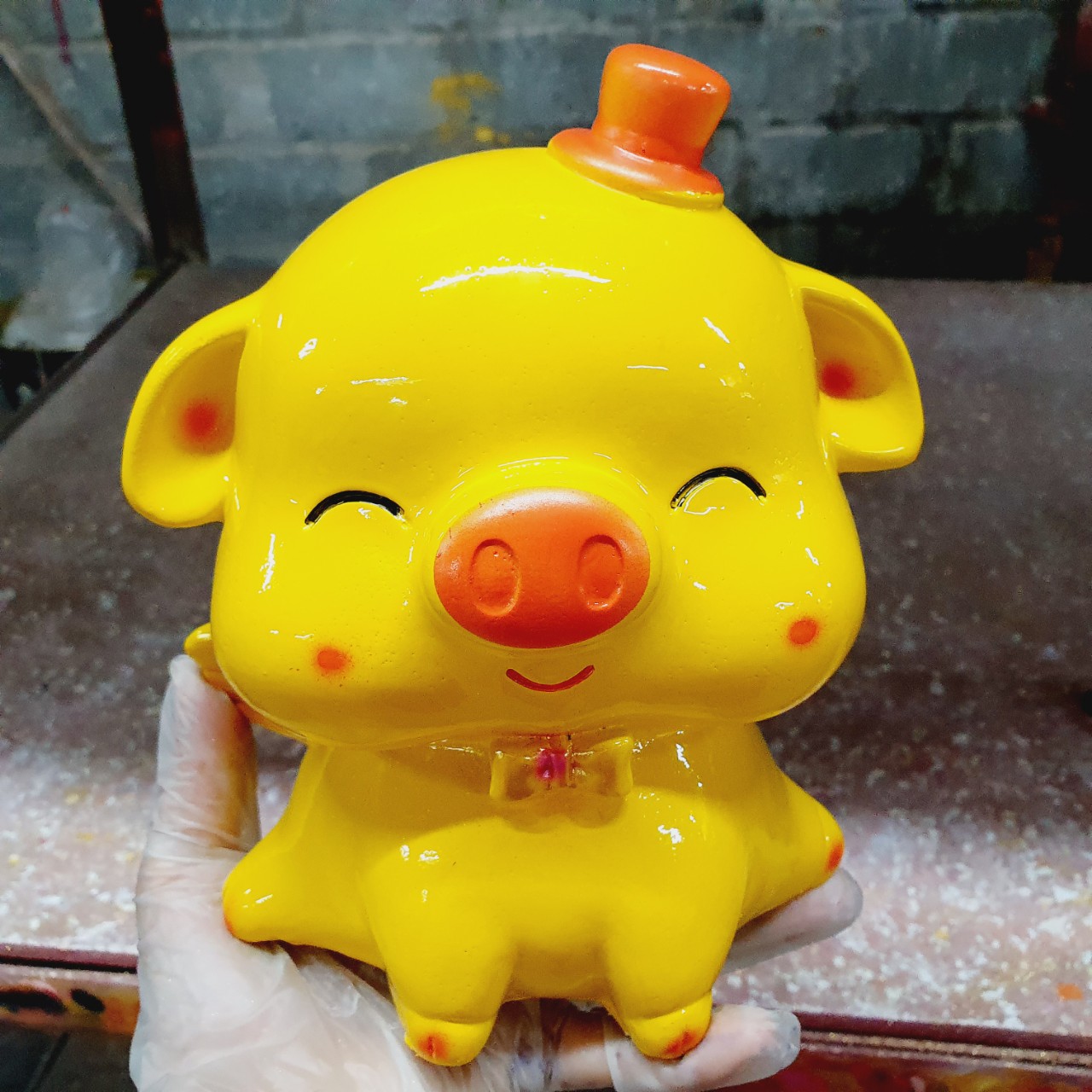 [Freeship Max] Heo đất đựng tiền hình heo thiên thần cánh [heodatyeuthuongonline]
