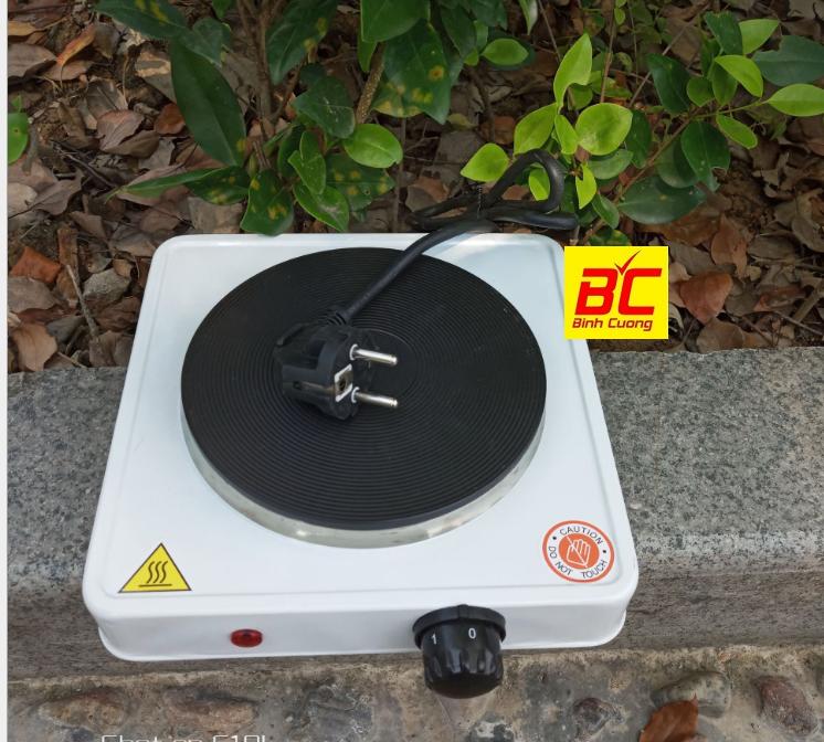 Bếp điện đơn mâm nhiệt nấu nước, hâm cà phê