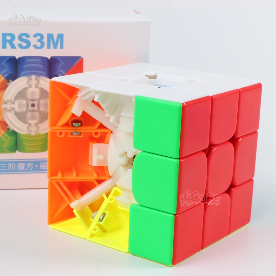 Rubik 3x3 Nam Châm Moyu RS3M Magnetic Flagship Rubic 3 Tầng Khối Lập Phương 3x3x3 Đồ Chơi Trí Tuệ