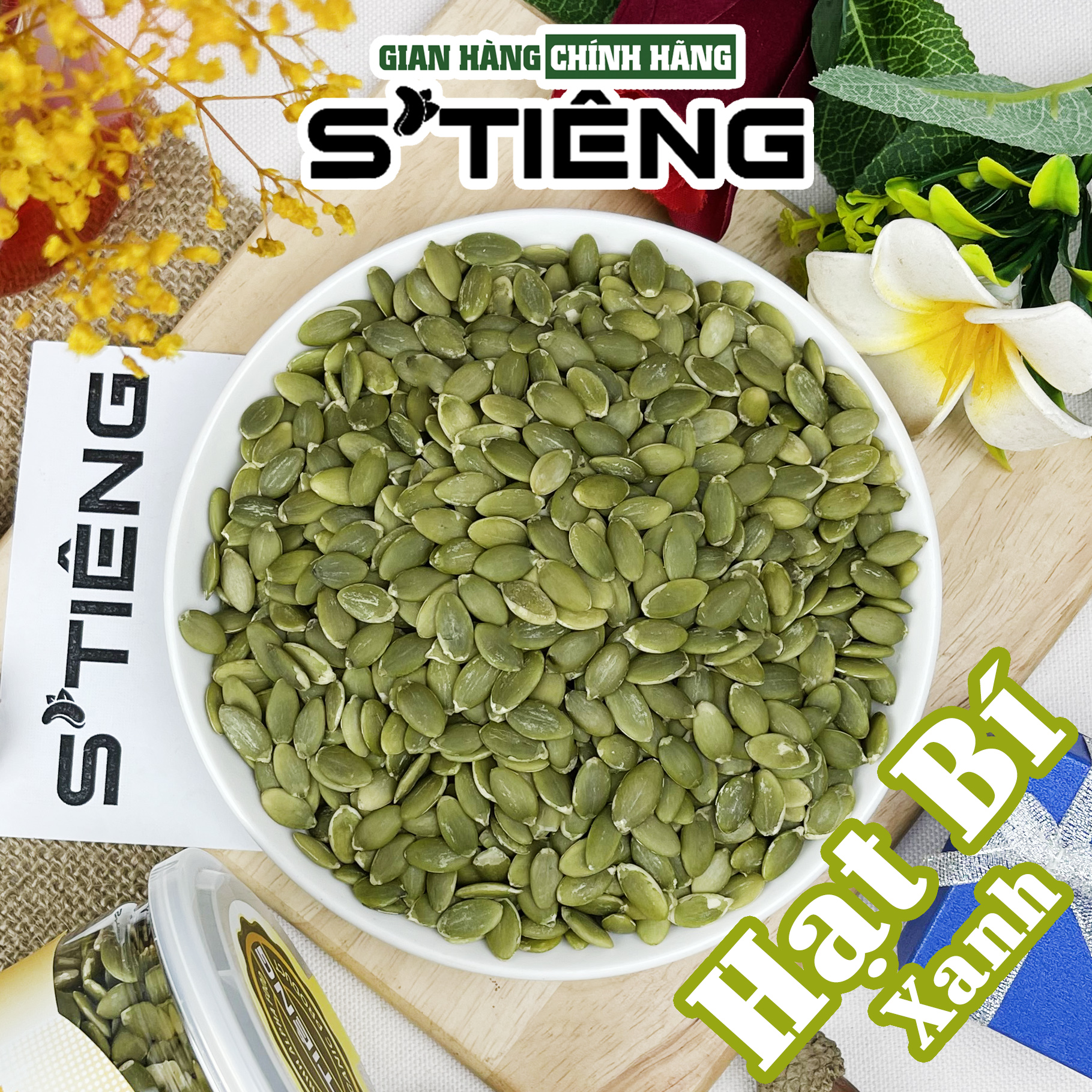 Nhân Hạt Bí Xanh Tươi Sống STIÊNG