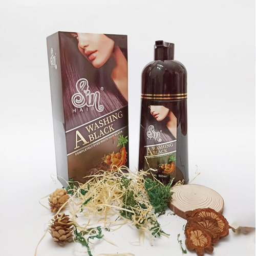DẦU GỘI NHÂN SÂM PHỦ TÓC BẠC SIN HAIR - NHẬT BẢN