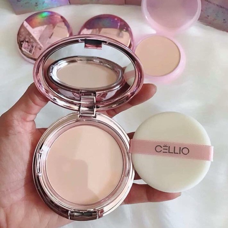 Phấn phủ Cellio Ex Collagen Twoway Cake SPF30 (Kèm thêm 1 lõi)