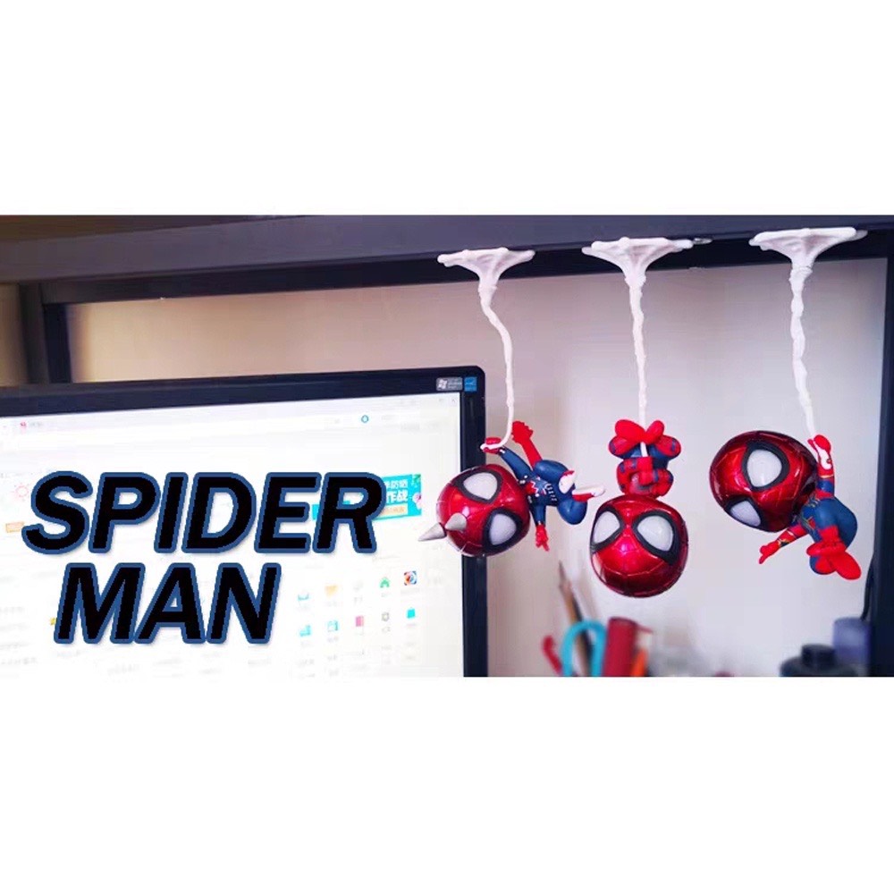Mô hình Iron Man- Spider Man chibi cực ngộ nghĩnh