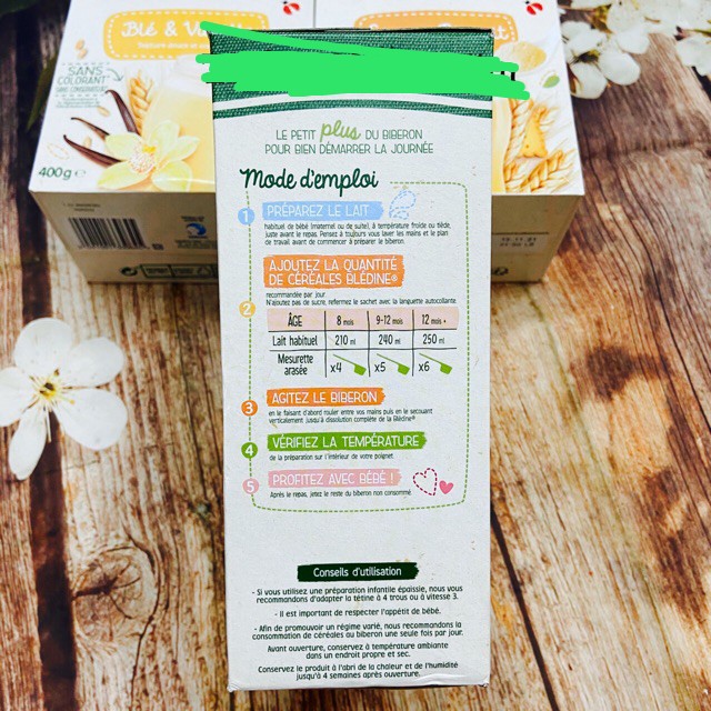 [HCM]Bột Lắc Sữa Bledina Vị Bánh Quy 6m+