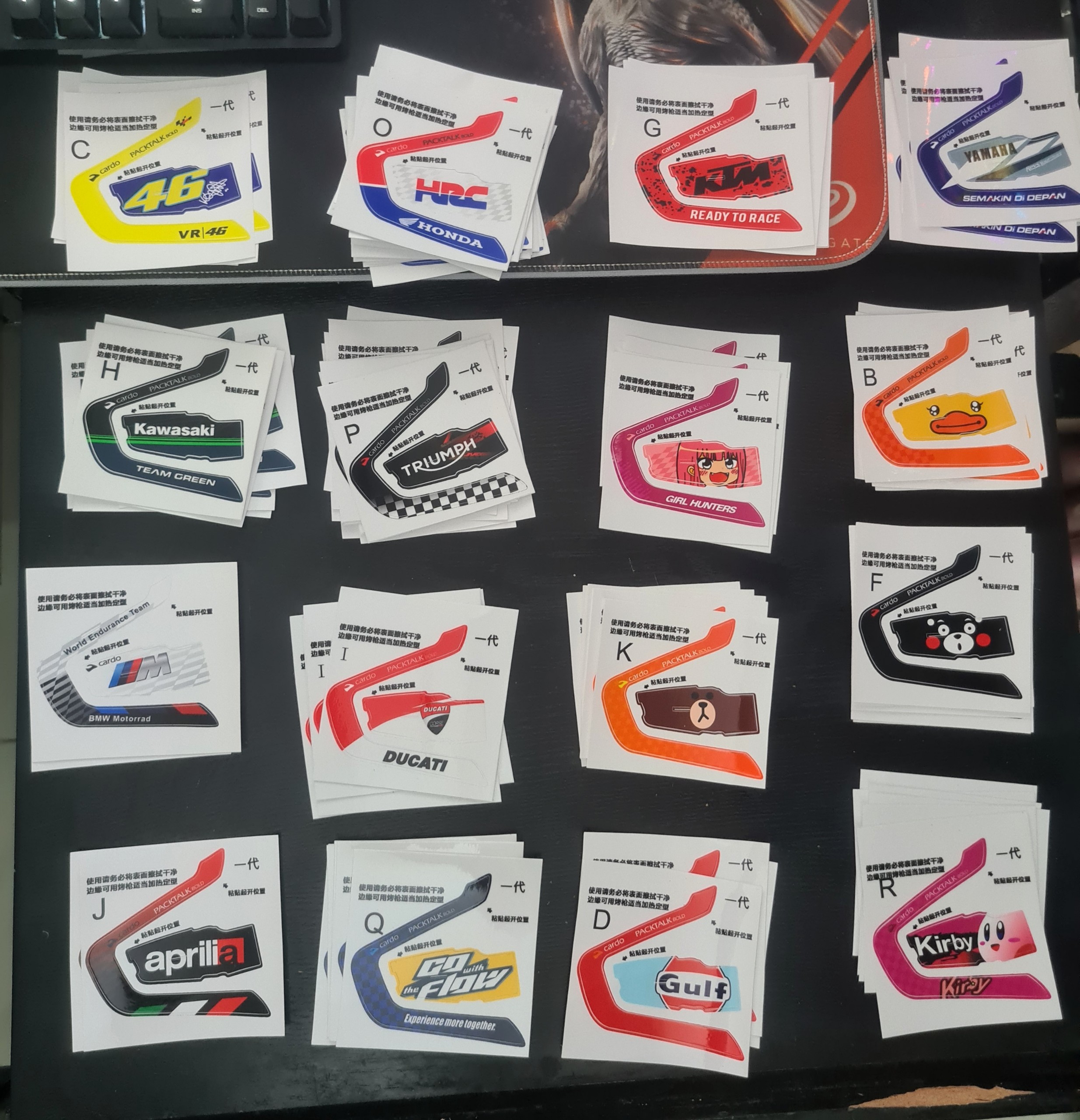 Decal Skin Cardo Packtalk Bold