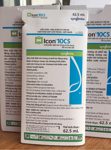 Thuốc xịt muỗi y tế Icon 10CS
