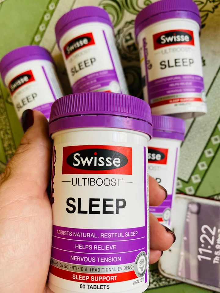Ngủ ngon Swisse Sleep 60 viên
