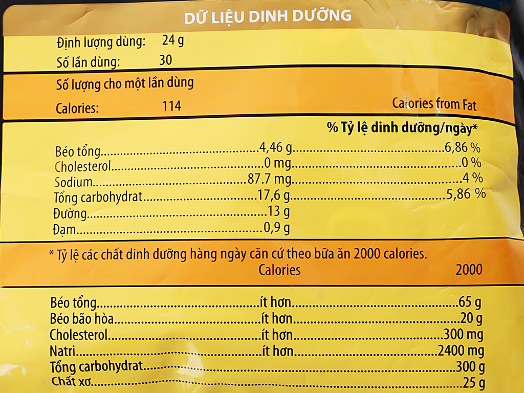Cà phê sữa đá MacCoffee Cafe Phố ( 24g x 30 gói )